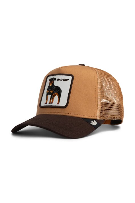 Goorin Bros czapka z daszkiem trucker Bad Boy Trucker brązowa 101-2538