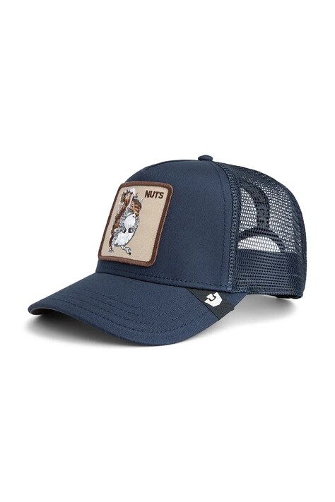Goorin Bros czapka z daszkiem Nuts Trucker kolor niebieski 101-2546