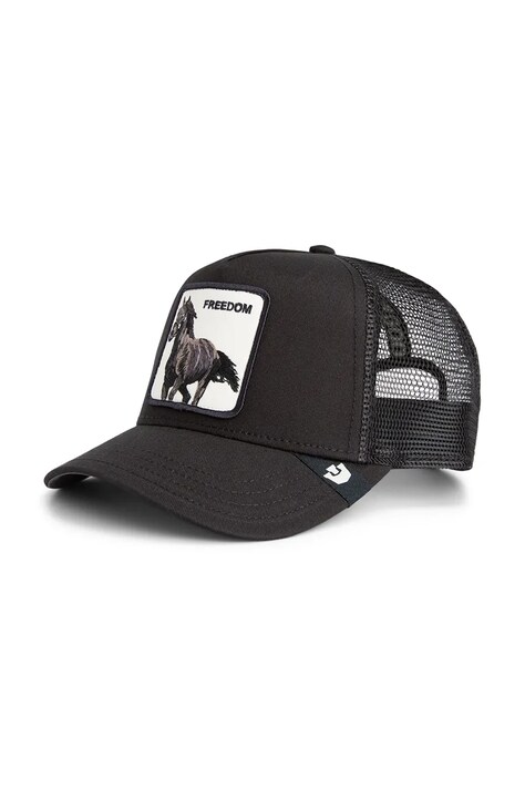 Goorin Bros czapka z daszkiem Freedom Horse kolor czarny 101-2594