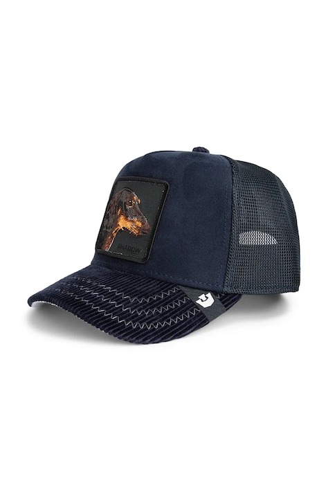 Goorin Bros czapka z daszkiem z dodatkiem bawełny Shadow Remix kolor granatowy 101-2599