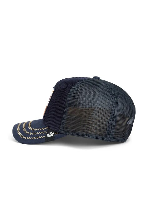 Goorin Bros czapka z daszkiem z dodatkiem bawełny High Class Remix kolor czarny 101-2604