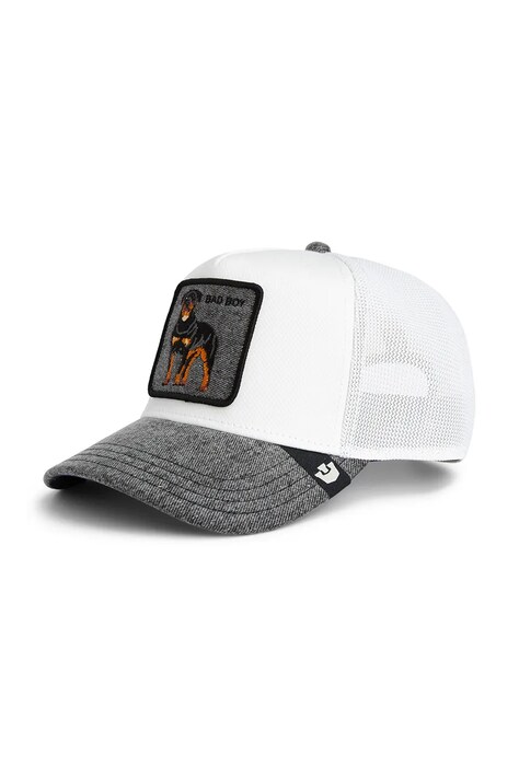 Goorin Bros czapka z daszkiem Denim Bad Boy kolor biały 101-2582