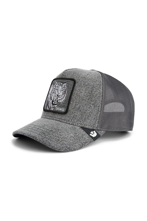 Goorin Bros czapka z daszkiem Denim Savage kolor szary 101-2591
