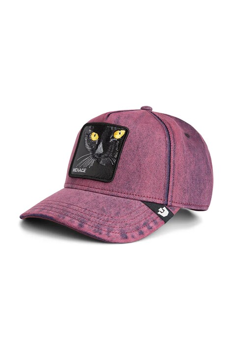Goorin Bros czapka z daszkiem jeansowa Rail Bird kolor różowy 101-2267