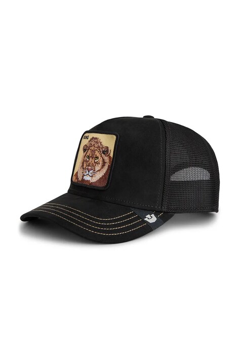 Goorin Bros czapka z daszkiem Golden King kolor czarny 101-2586