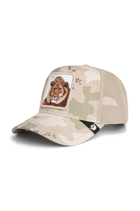 Goorin Bros czapka z daszkiem King Camo kolor beżowy 101-2250