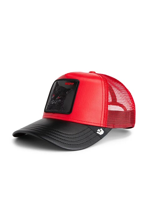 Goorin Bros czapka z daszkiem Courtside Misfit kolor czerwony 101-2442
