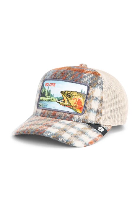 Goorin Bros czapka z daszkiem Down by the River kolor beżowy 101-2312