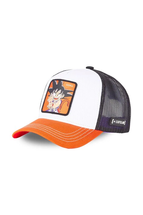Capslab czapka z daszkiem x Dragon Ball pomarańczowa CL/BEA3/1/PCT/LIOB
