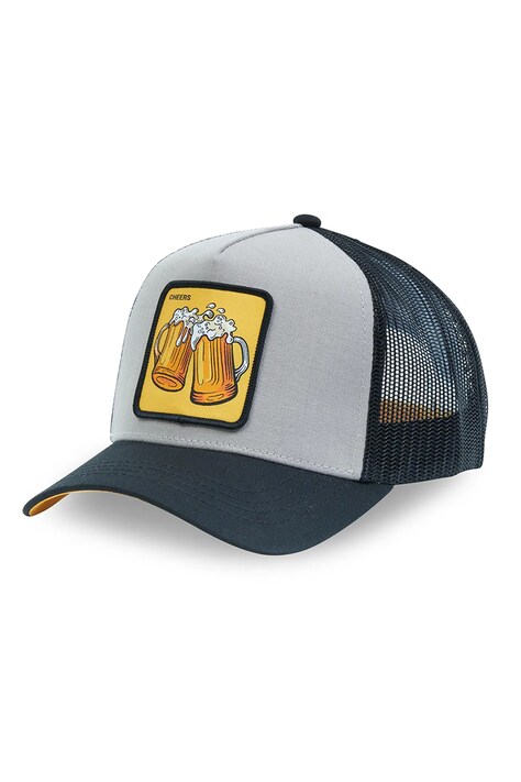 Capslab czapka z daszkiem Drinks kolor szary CL/TAJ4/1/CT/GRIB