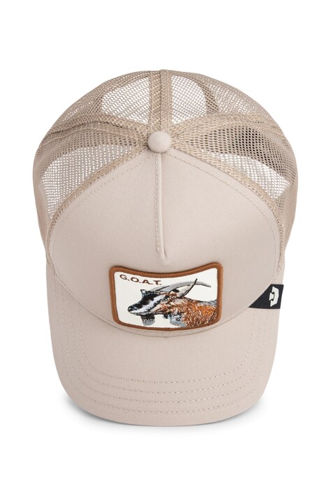 Goorin Bros Czapka z daszkiem trucker Goat Trucker beżowa 101-2448