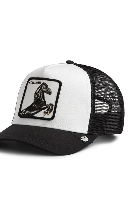 Goorin Bros czapka z daszkiem trucker biała