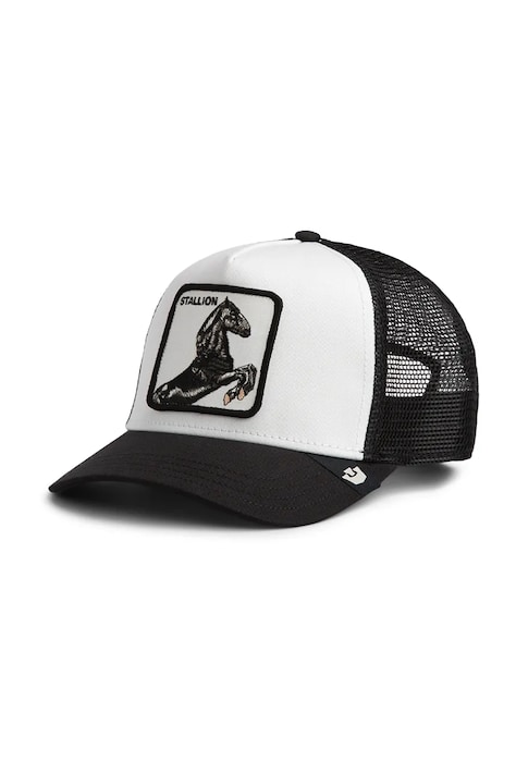Goorin Bros šiltovka trucker Stallion Trucker biela 101-2451