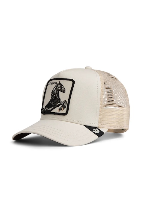 Goorin Bros czapka z daszkiem trucker beżowa