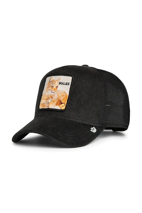 Goorin Bros czapka z daszkiem Terry Cloth Koala kolor czarny 101-2909