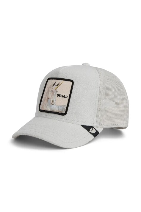 Goorin Bros czapka z daszkiem Terry Cloth Cat kolor szary 101-2911