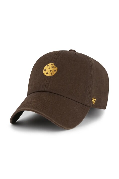 47 brand czapka z daszkiem bawełniana Food Base Runner Icon kolor brązowy XX-BSRIC1411GWS-BWD