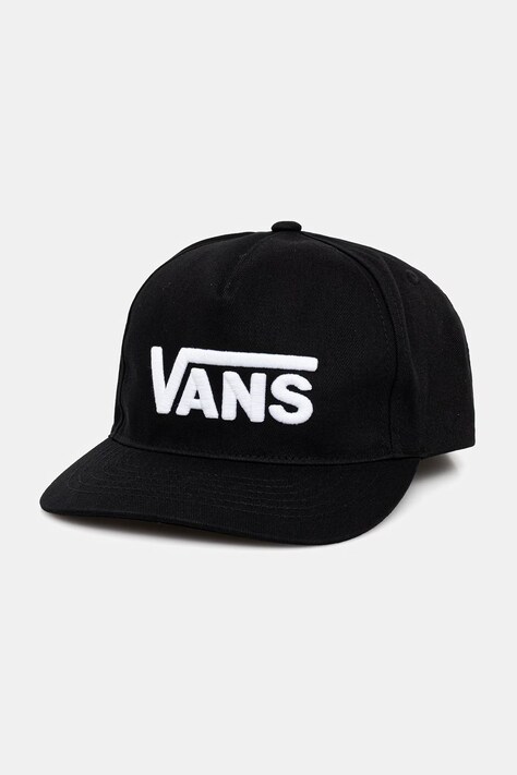 Vans czapka bejsbolówka bawełniana czarna VN000QAHBLK1
