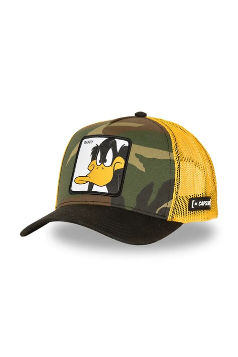 Capslab Καπέλο trucker x Looney Tunes πράσινο CL/LOO/1/CT/DAF4R
