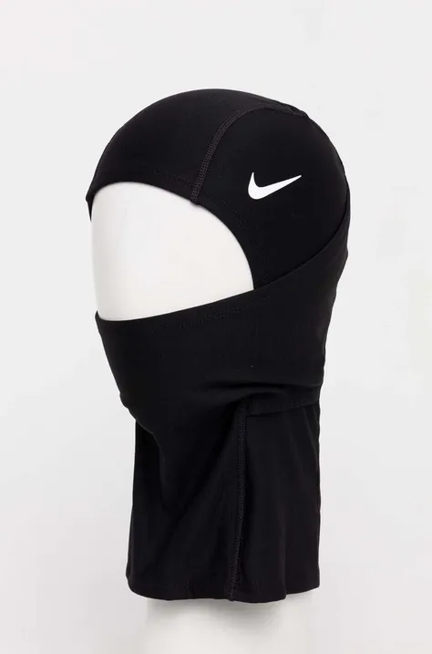 Μπαλακλάβα λαιμού Nike Hyperwarm χρώμα: μαύρο