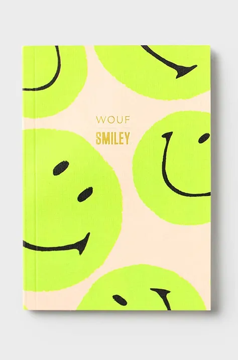 WOUF jegyzetfüzet Smiley A6