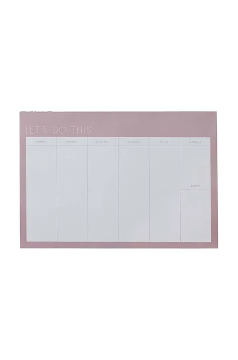 Design Letters planificator saptamanal Weekly Planner