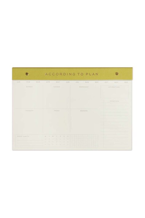 Планер-тижневик Designworks Ink Weekly Notepad Matcha