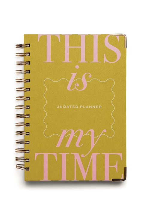 Plánovač Designworks Ink Undated Perpetual Planner - My Time