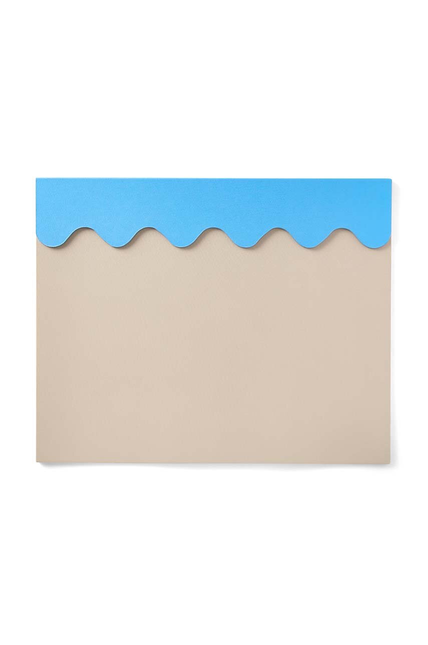 ZONE DENMARK A-Bulletin Magnetic Board, Soft Grey