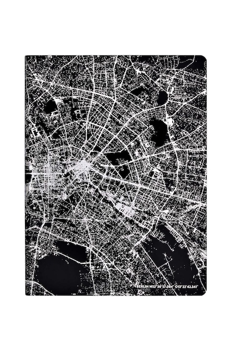 Μπλοκ σημειώσεων Nuuna Berlin Silver L LIGHT