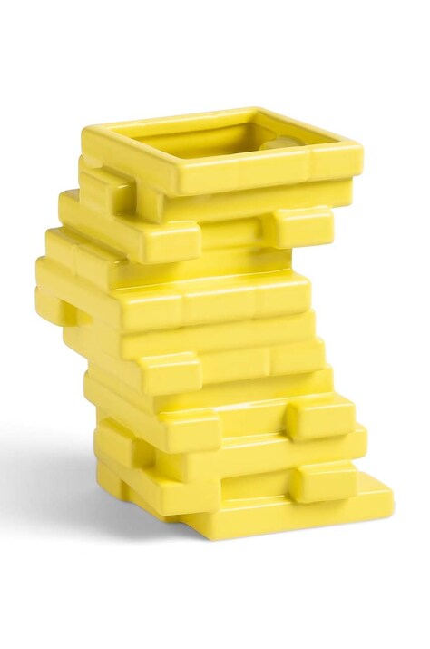 &k amsterdam dekor váza Pile Yellow