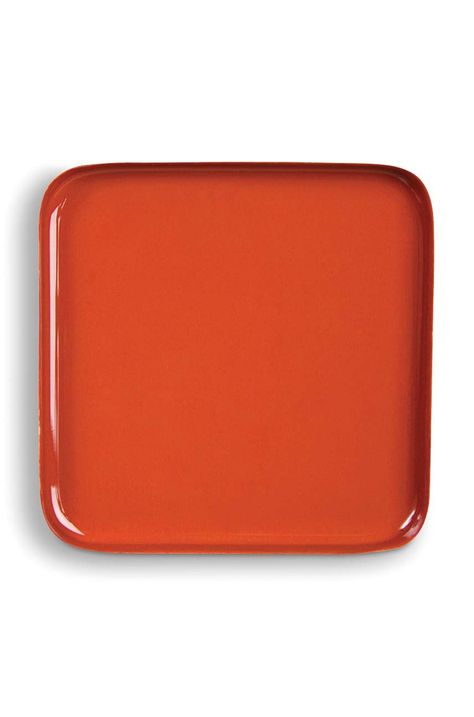 &k amsterdam dekor tányér Square Red