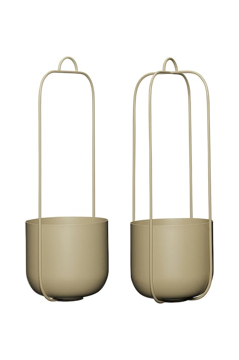 Hübsch zestaw doniczek ściennych (2-pack)