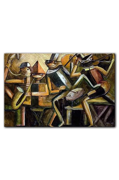 Obraz olejny Tadeusz Makowski Jazz