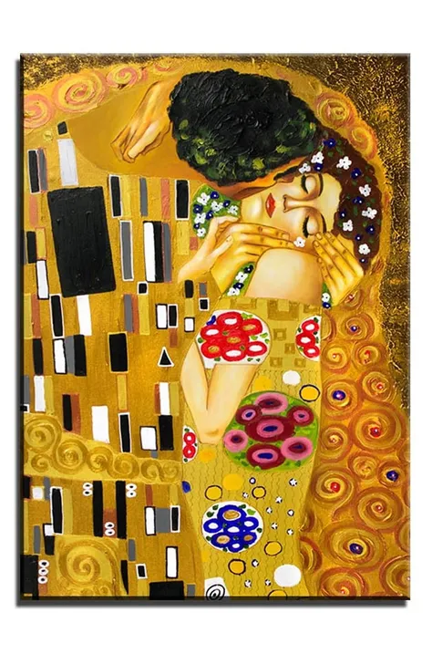 obraz olejny Gustav Klimt  Kiss