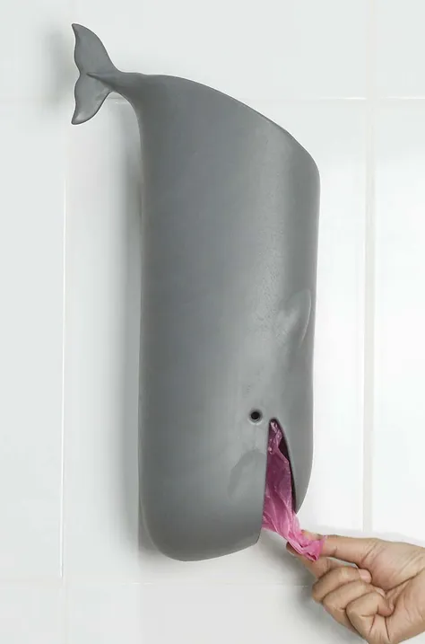 Qualy pojemnik na reklamówki jednorazowe Moby Whale