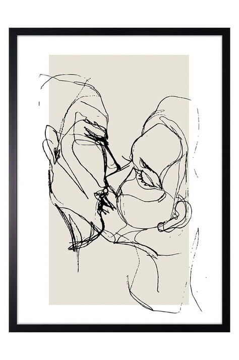 Reproducere pe hârtie înrămată 50x70 cm