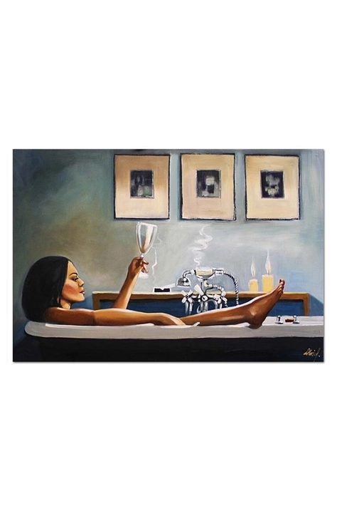 interpretazione dipinta ad olio Jack Vettriano, Night-Time Rituals