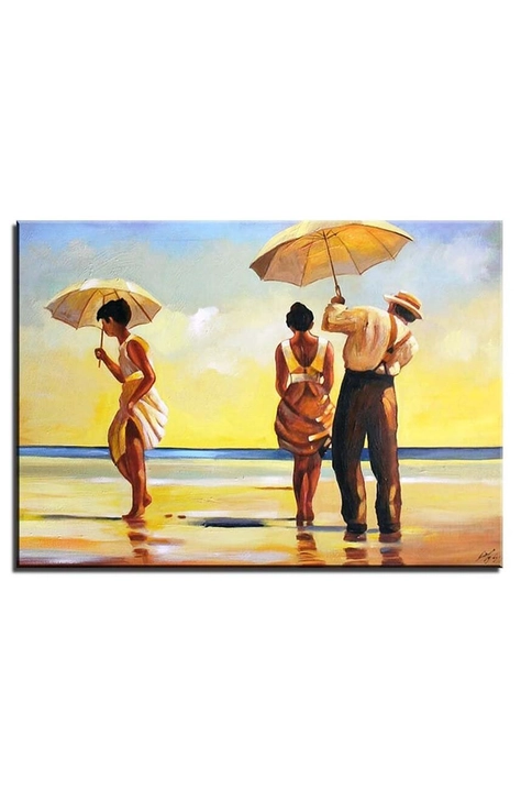 Репродукция с маслени бои Jack Vettriano, Mad dogs