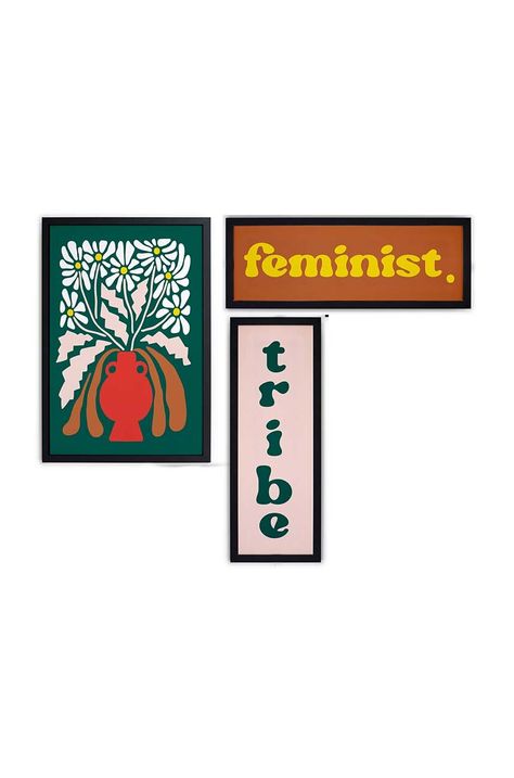 Διακοσμητικό τοίχου Really Nice Things 3-pack
