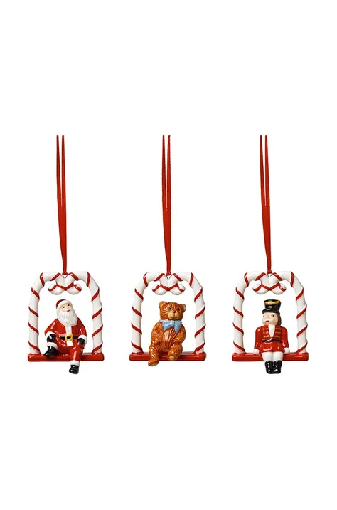 Komplet božičnih okraskov Villeroy & Boch Nostalgic Ornaments 3-pack
