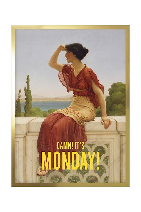 Настінна декорація в рамі 53 x 73 cm