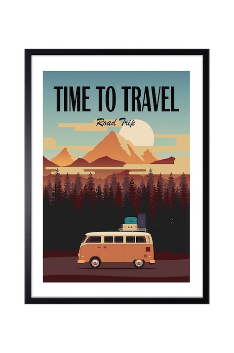 Nástenná dekorácia v ráme 53 x 73 cm