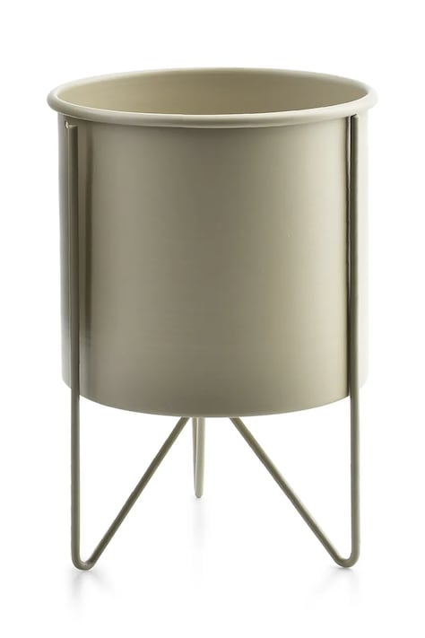 Zaštita posude za cvijeće sa stalkom Affek Design Swen L/16 x 23 cm boja: bež