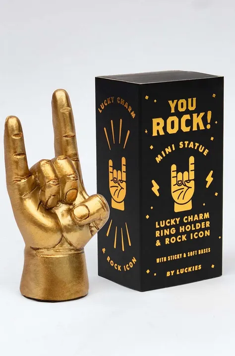 Dekorácia Luckies of London Mini Rock Hand