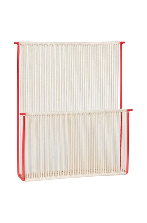 Závěsná police Hübsch String Wall Magazine Holder