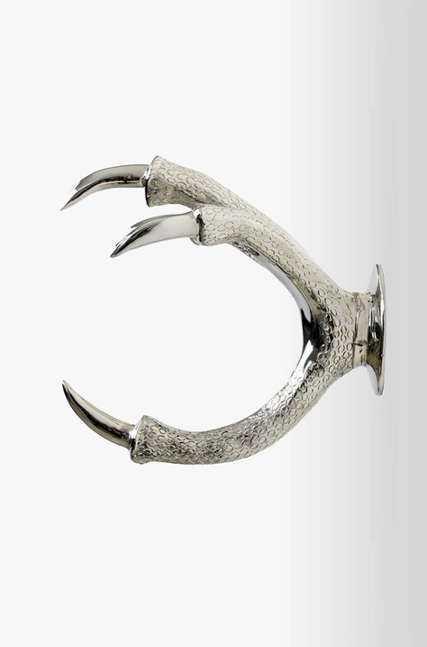 Držalo za vrtno cev Garden Glory Claw Wallmount Silver