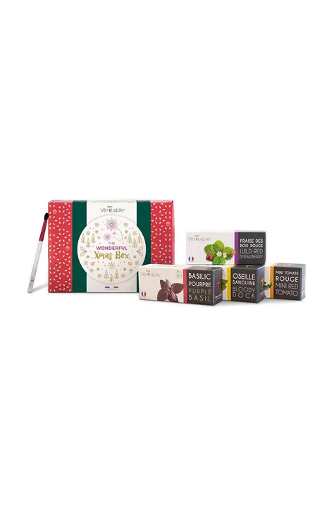 Ένα σετ δώρου για την καλλιέργεια φυτών Veritable Christmas Box 5-pack