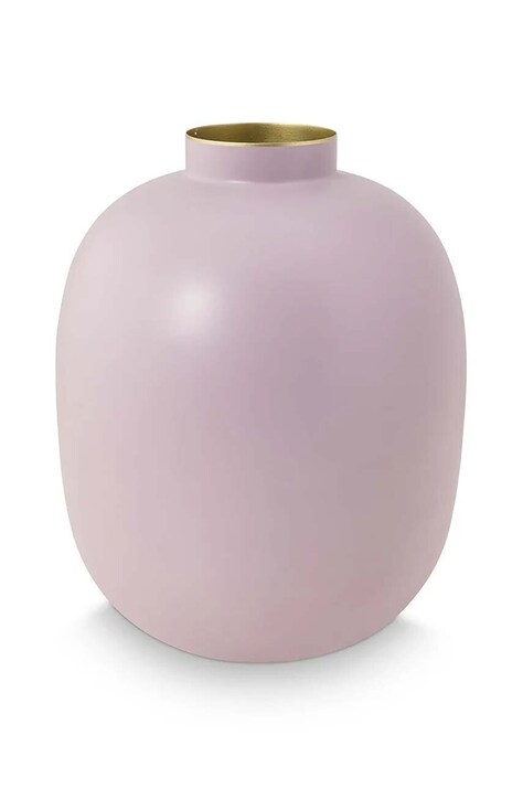 Pip Studio vaso decorativo Metal Matt Lilac
