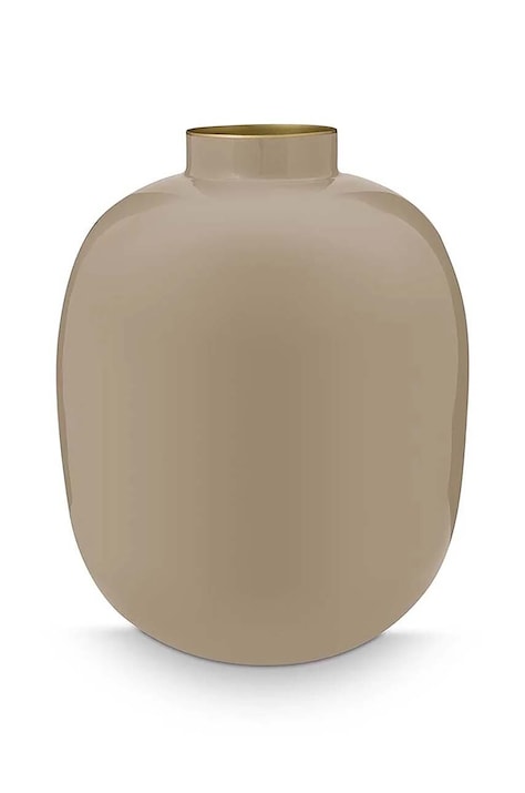 Декоративная ваза Pip Studio Metal Khaki